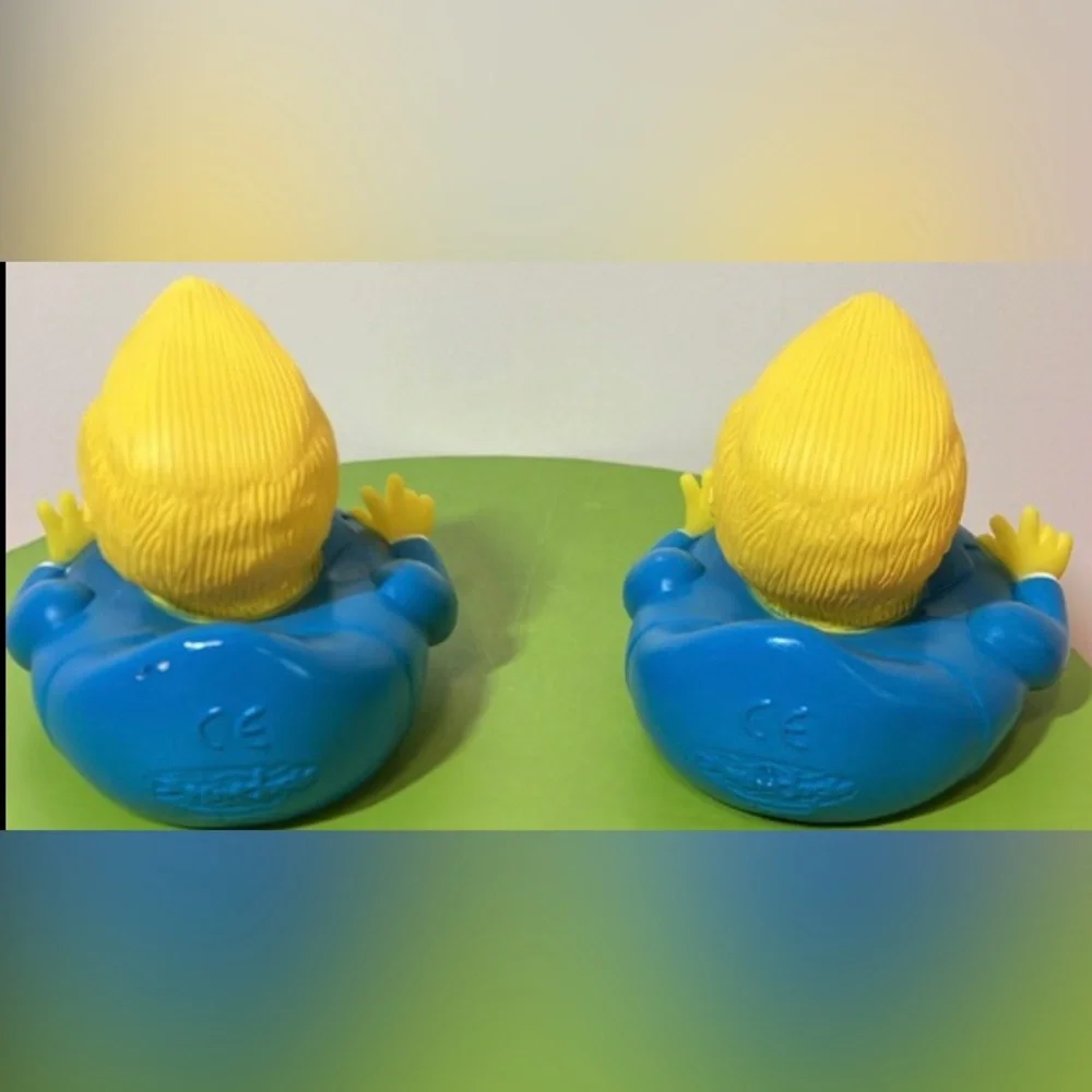 Donald Trump The 47th USA President Rubber Duck Floating Bath Toy - 2 pc. Set